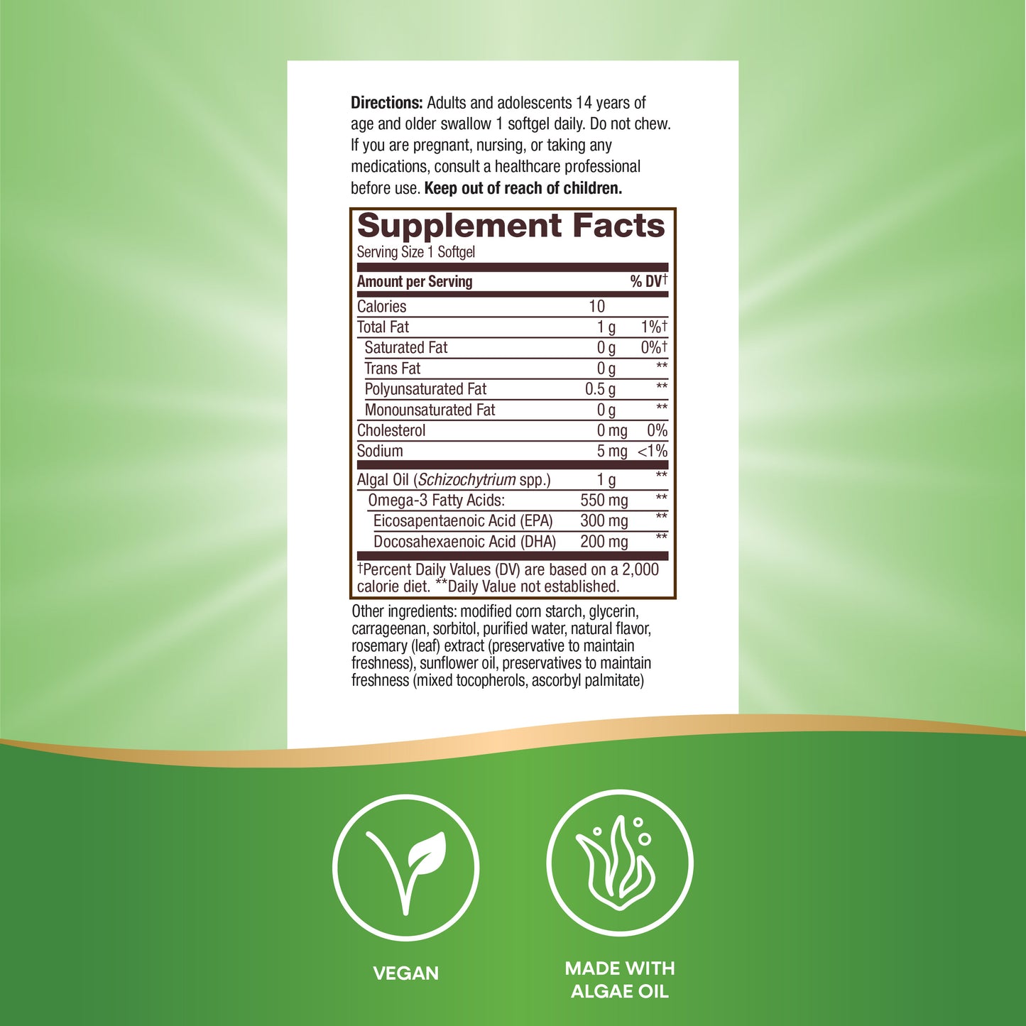 <{%MAIN6_12197%}>Nature's Way® | NutraVege Omega-3