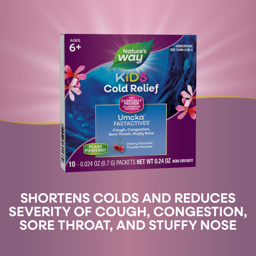 Nature's Way® | Umcka Kids Cold Relief FastActives Sku:60166