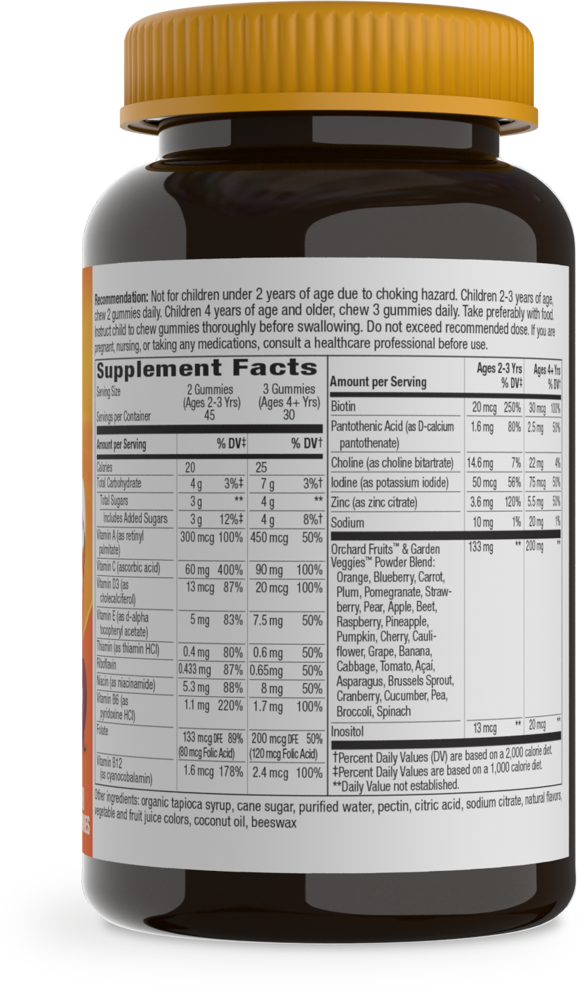 <{%MAIN2_15789%}>Nature's Way® | Alive! Premium Kids Gummy Multivitamin - right side of pack