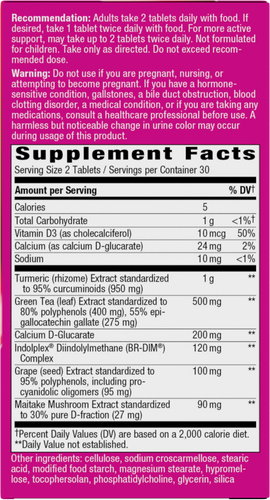 Nature's Way® | Protective Breast Formula - right side of pack Sku:05886