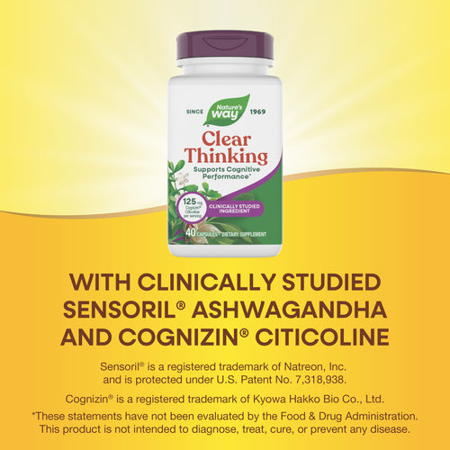 Nature's Way® | Clear Thinking Sku:13690