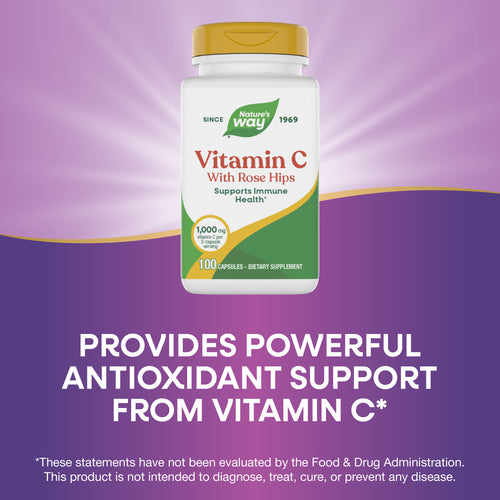 Nature's Way® | Vitamin C with Rose Hips Sku:40310