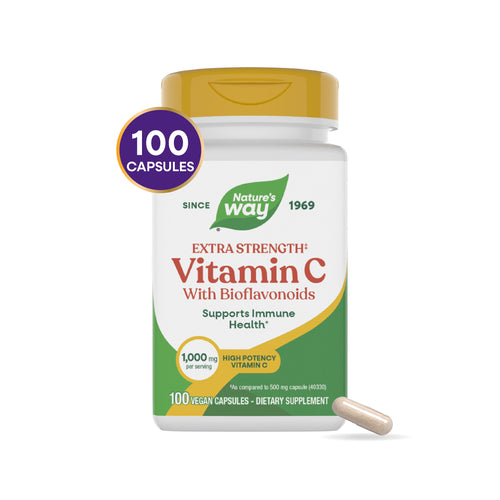 Nature's Way® | Vitamin C with Bioflavonoids Extra Strength Sku:15464