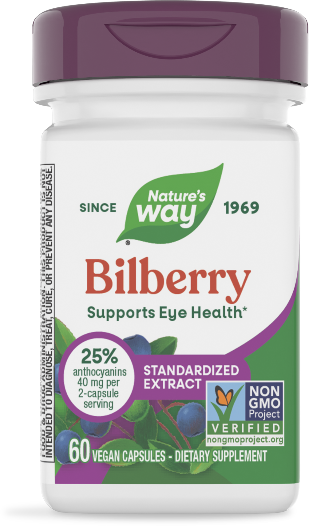 <{%PRIMARY_60500%}>Nature's Way® | Bilberry, 60 capsules