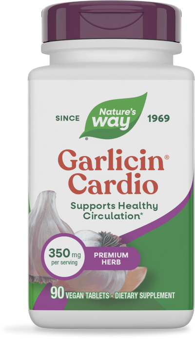 <{%PRIMARY_6793%}>Nature's Way® | Garlicin Cardio, 90 tablets