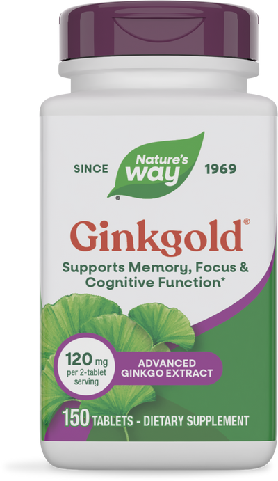 <{%PRIMARY_15268%}>Nature's Way® | Ginkgold, 150 tablets