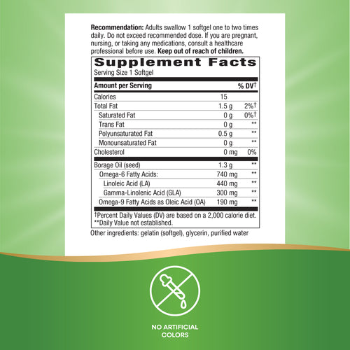 Nature's Way® | Borage Oil Sku:15413