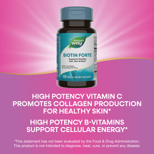 Nature's Way® | Biotin Forte Sku:214008