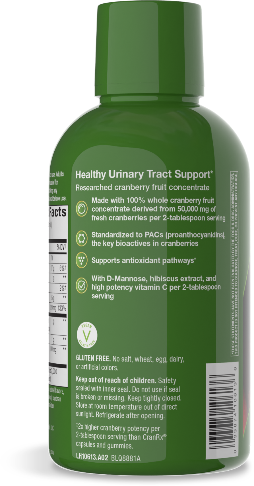 <{%MAIN3_10613%}>Nature's Way® | CranRx Liquid Bioactive Cranberry - left side of pack