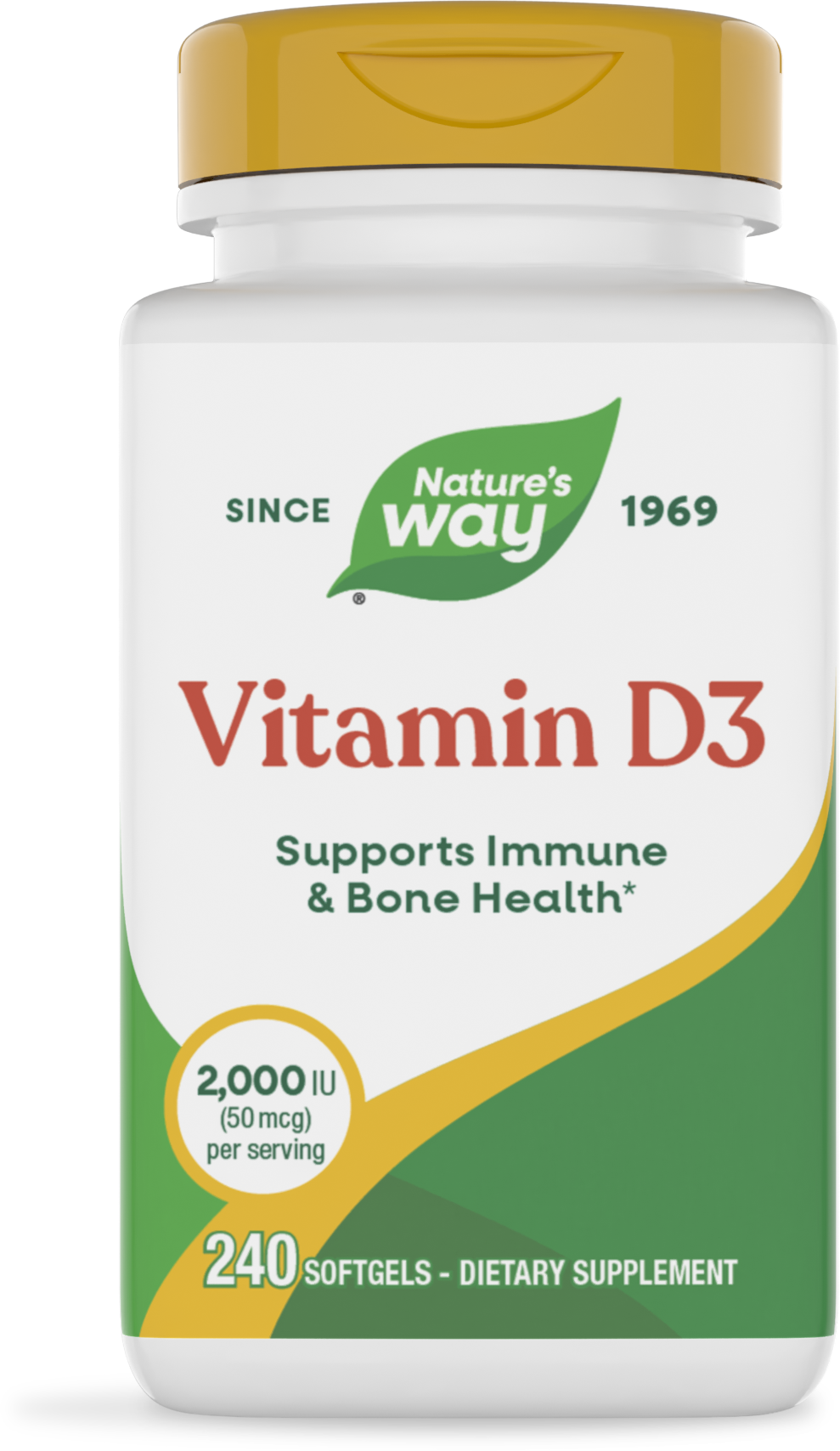 <{%PRIMARY_15604%}>Nature's Way® | Vitamin D3, 240 softgels