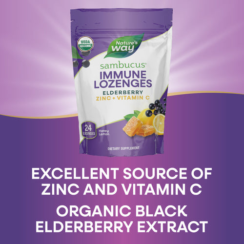 Nature's Way® | Sambucus Immune Lozenges Sku:12089