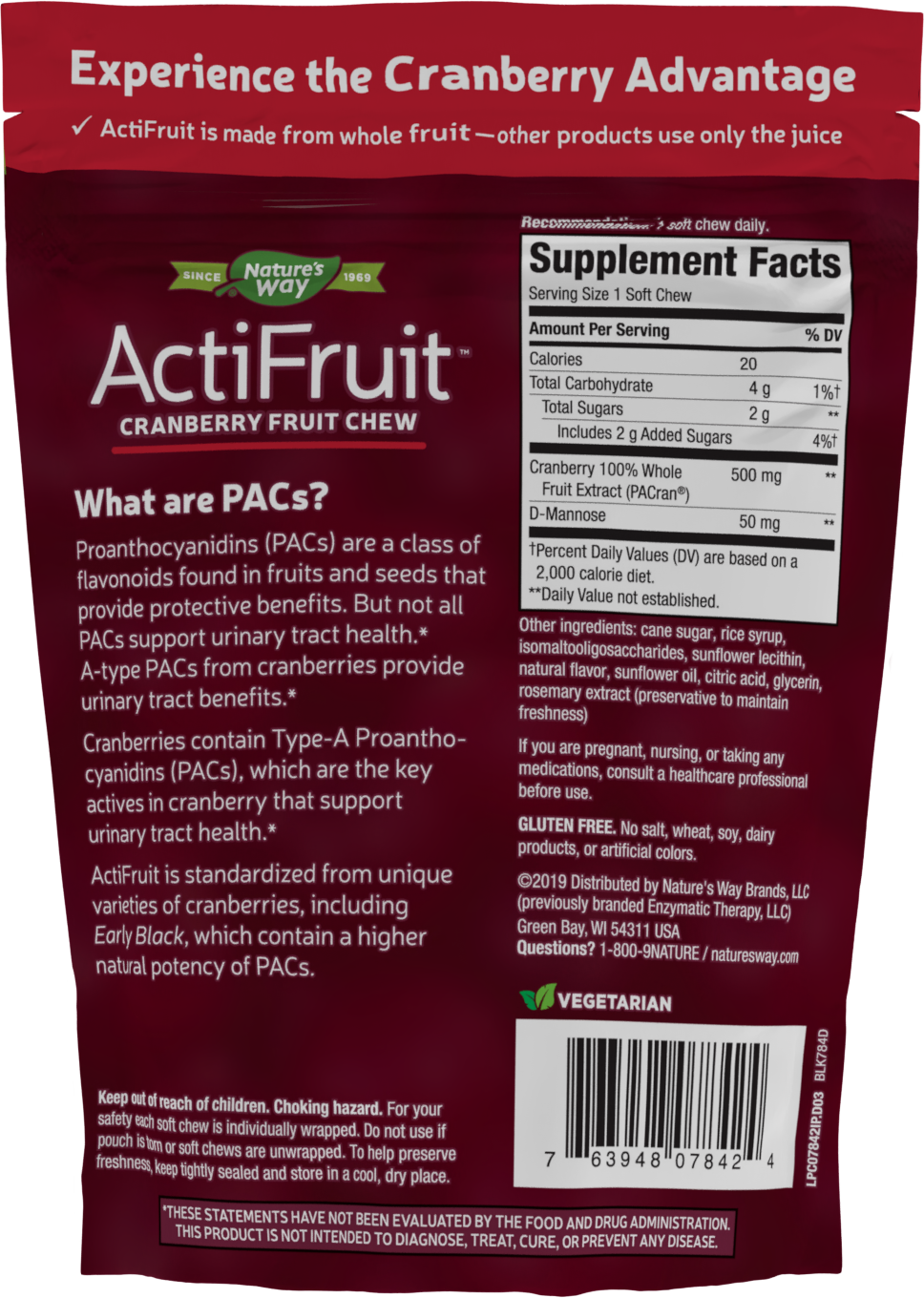 <{%MAIN1_07842IP%}>Nature's Way® | ActiFruit - back of pack