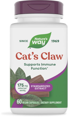 Nature's Way® | Cat's Claw Standardized Extract, 60 capsules Sku:60700