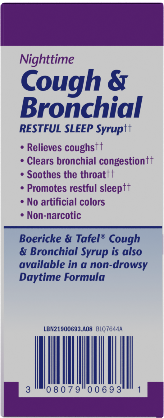 <{%MAIN6_21900693%}>Nature's Way® | Boericke & Tafel Nighttime Cough & Bronchial Syrup - left side of pack