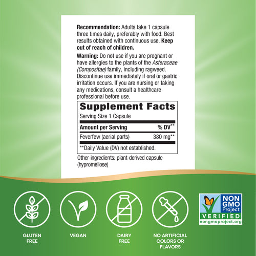 Nature's Way® | Feverfew Herb Sku:12808