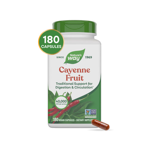 Nature's Way® | Cayenne Fruit Sku:11508