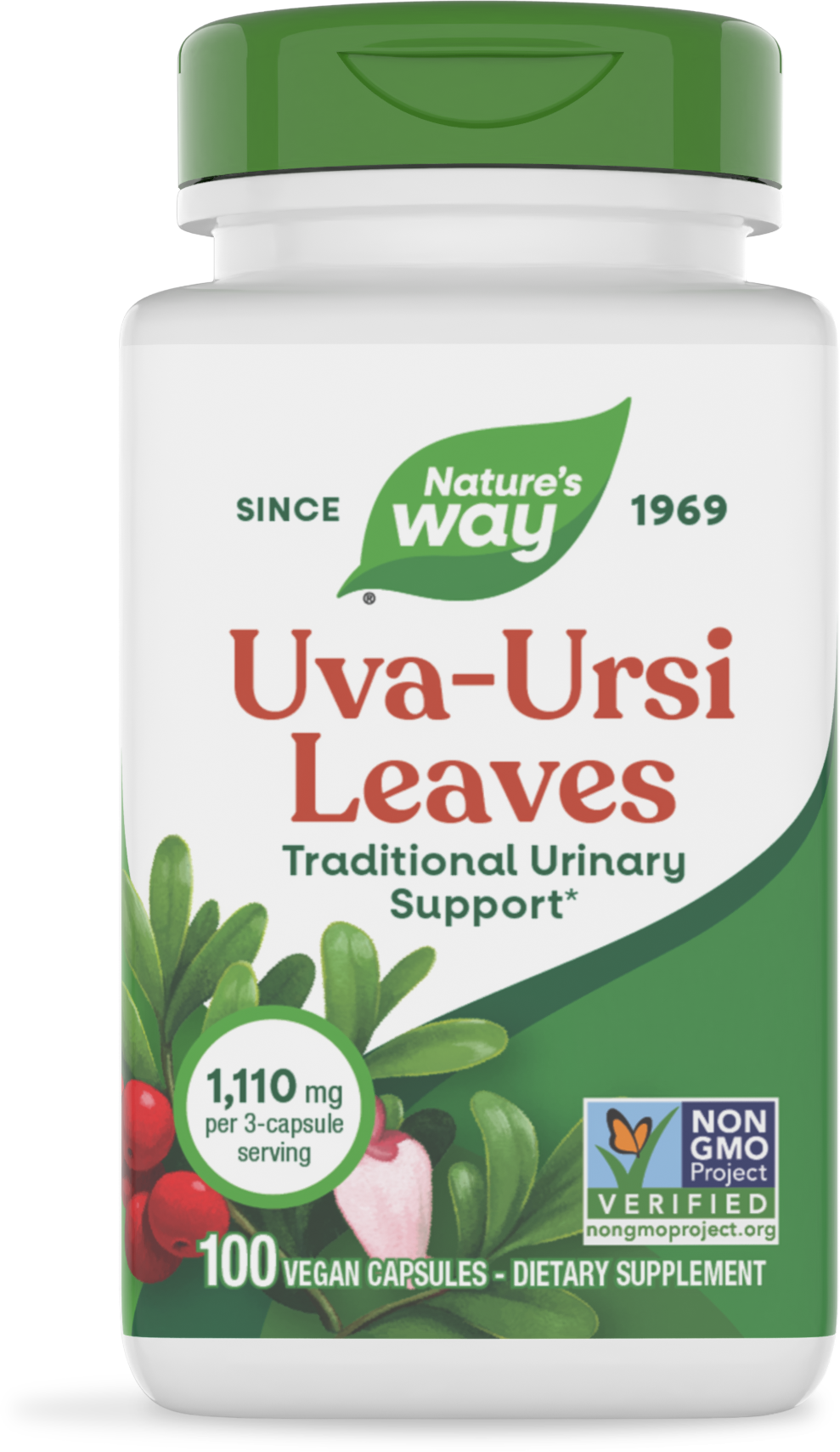 <{%PRIMARY_17600%}>Nature's Way® | Uva Ursi Leaves, 100 capsules