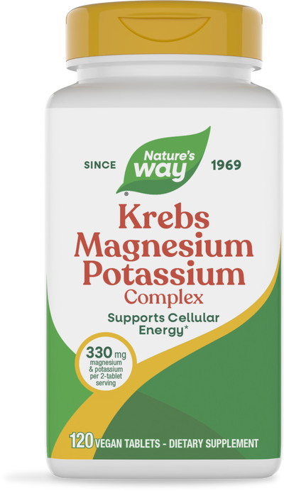 <{%PRIMARY_07766%}>Nature's Way® | Krebs Magnesium Potassium Complex, 120 tablets