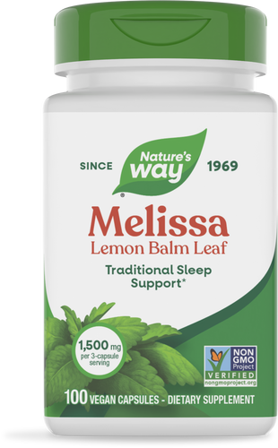 Nature's Way® | Melissa-Lemon Balm Leaf, 100 capsules Sku:14650