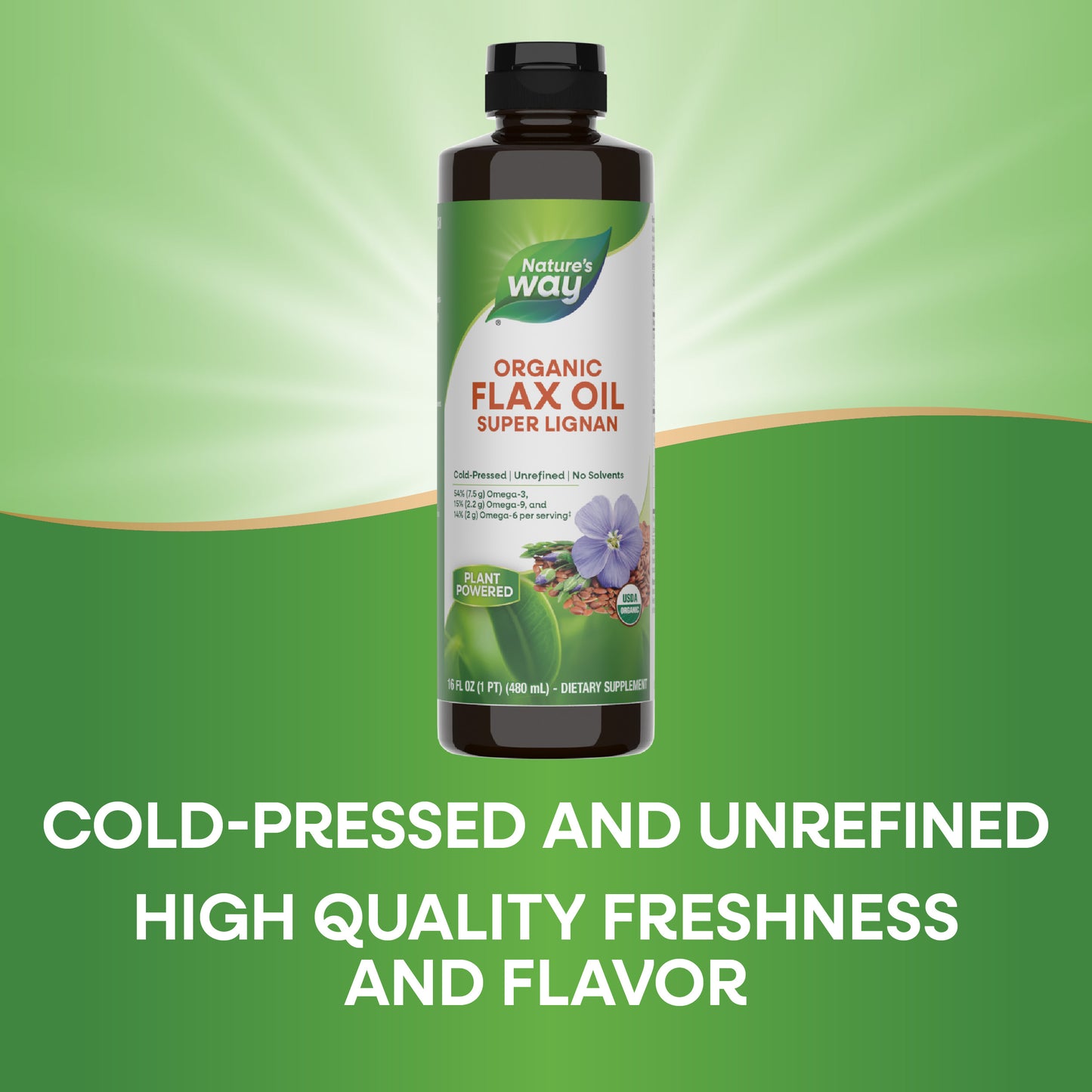 <{%MAIN5_15428%}>Nature's Way® | Organic Flax Oil Super Lignan