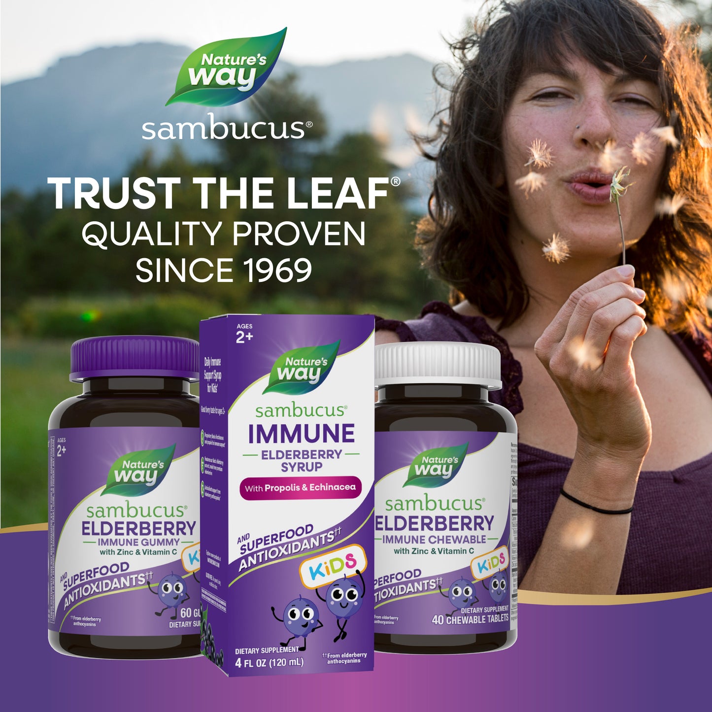 <{%MAIN14_6973%}>Nature's Way® | Sambucus Immune Elderberry Syrup for Kids*