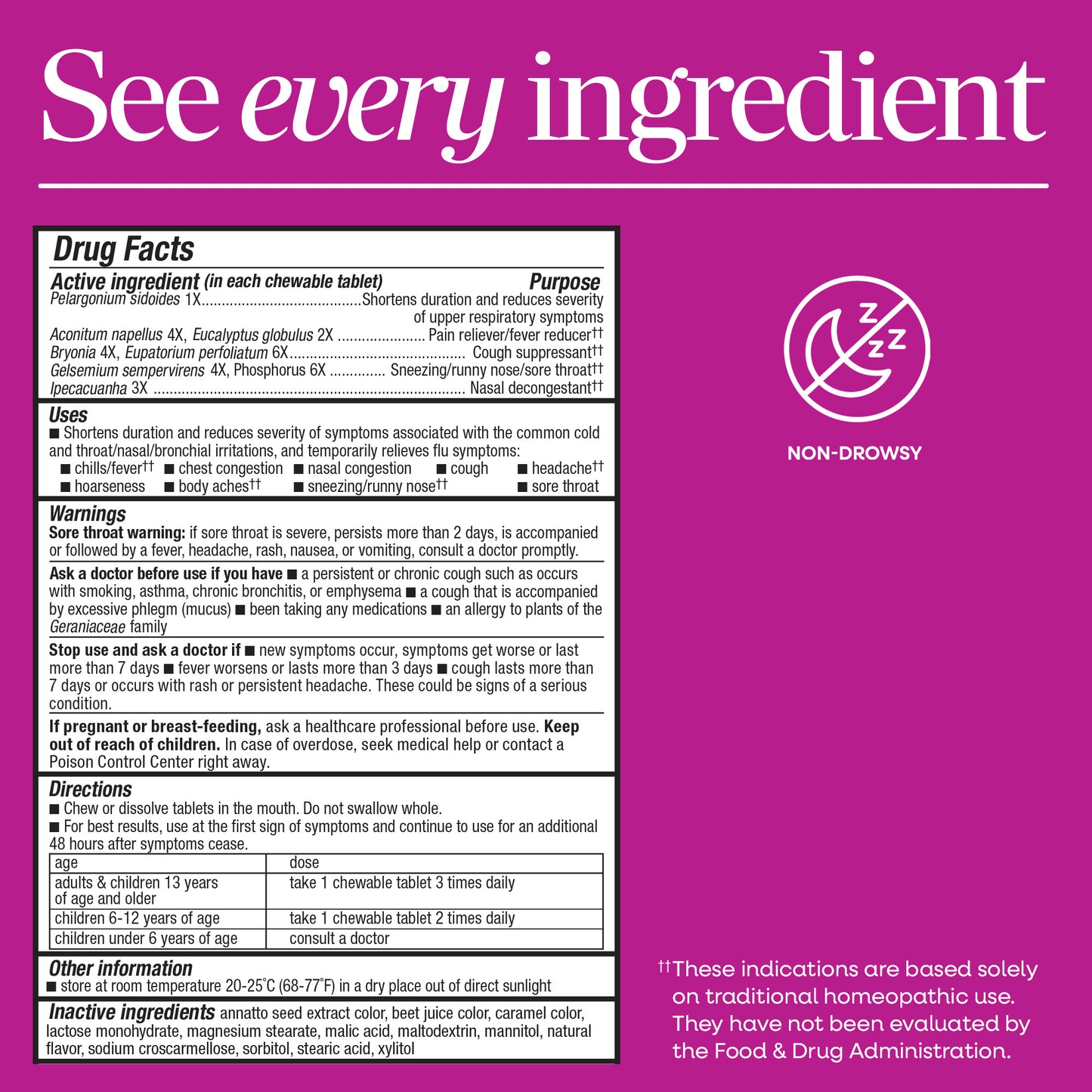 <{%MAIN15_15159%}>Nature's Way® | Umcka Cold&Flu Relief Chewables
