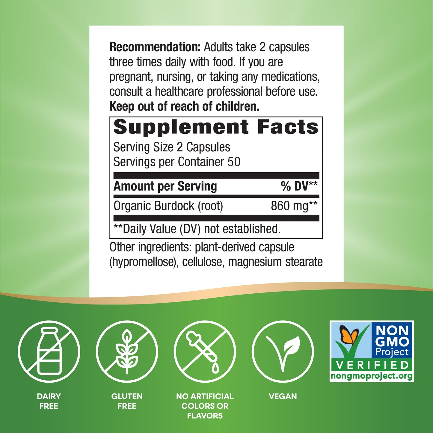 <{%MAIN7_11200%}>Nature's Way® | Burdock Root