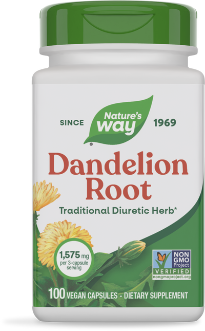 <{%PRIMARY_12300%}>Nature's Way® | Dandelion Root, 100 capsules