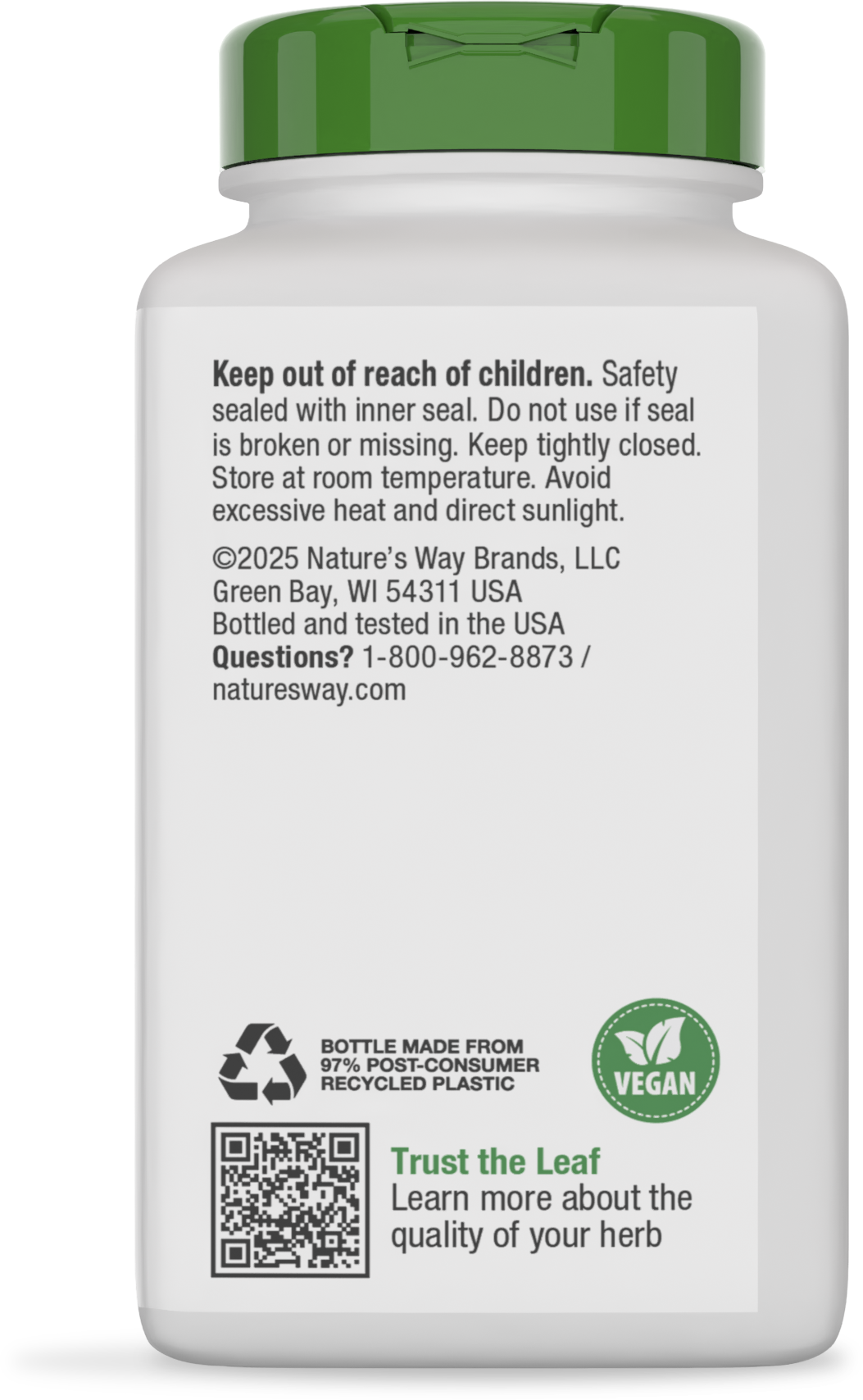 <{%MAIN4_11923%}>Nature's Way® | Vitex Fruit - back of pack