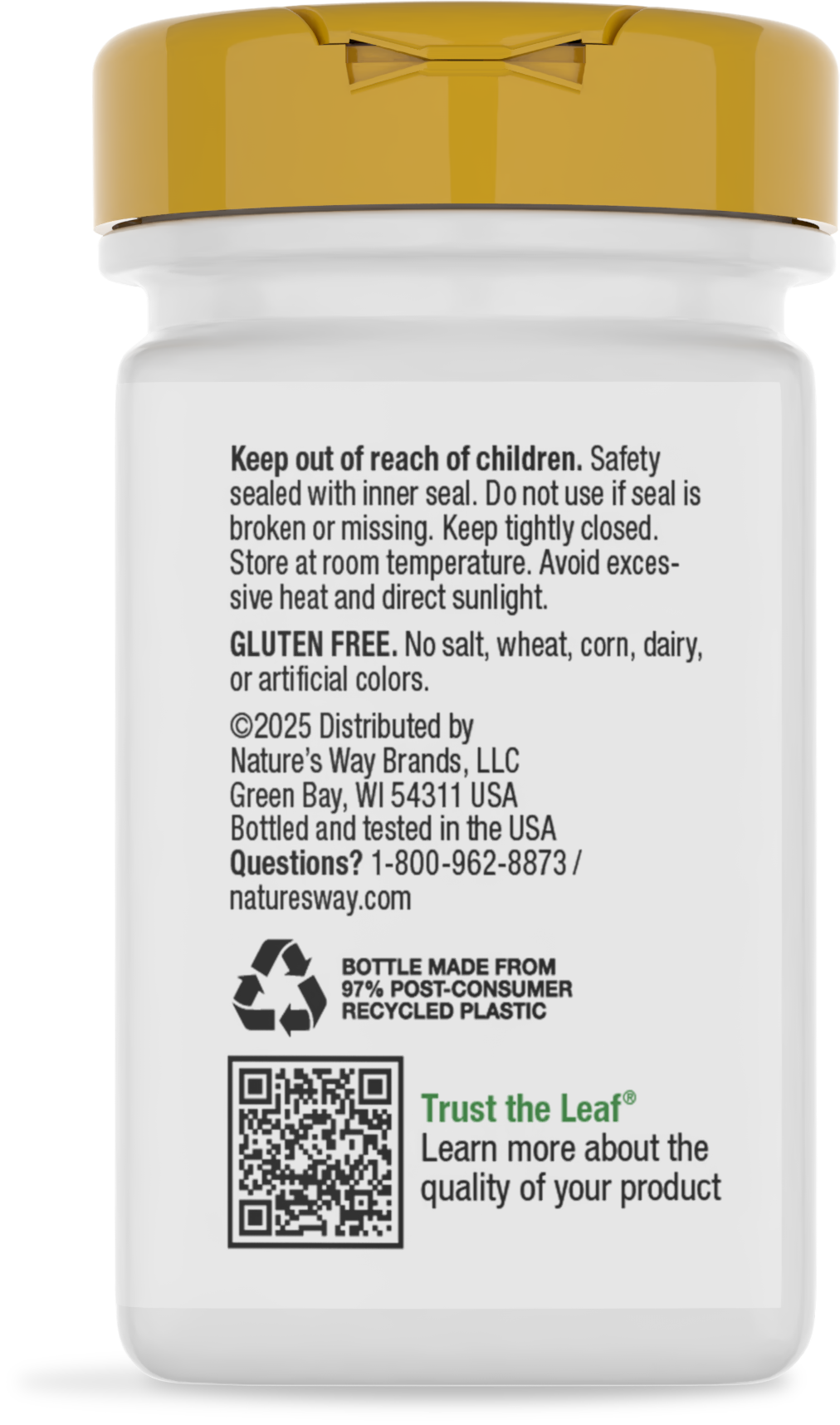 <{%MAIN4_40110%}>Nature's Way® | Vitamin A - back of pack