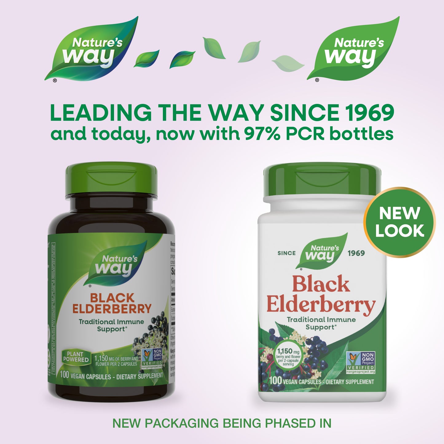 <{%MAIN1_12440%}>Nature's Way® | Black Elderberry - package updates old to new
