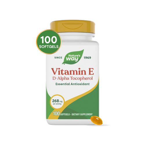 Nature's Way® | Vitamin E D-Alpha Tocopherol Sku:40211