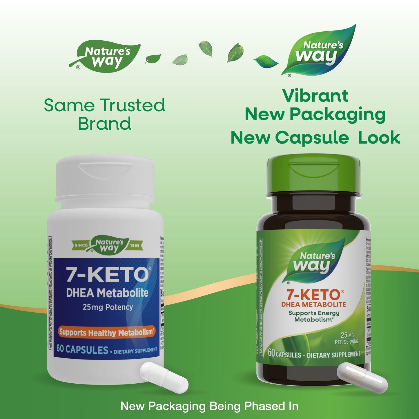 <{%MAIN1_05186%}>Nature's Way® | 7-KETO DHEA Metabolite - package updates old to new