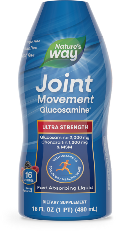 <{%PRIMARY_ST1394%}>Nature's Way® | Joint Movement Glucosamine, 16 fl oz (480 ml), Berry