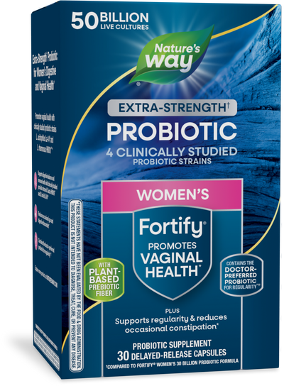 <{%PRIMARY_11581%}>Nature's Way® | Fortify Women's Extra-Strength Probiotic, 30 capsules