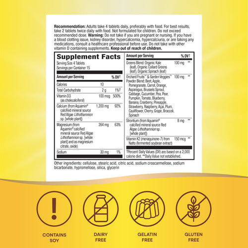 Nature's Way® | Alive! Calcium Bone Support Sku:15838