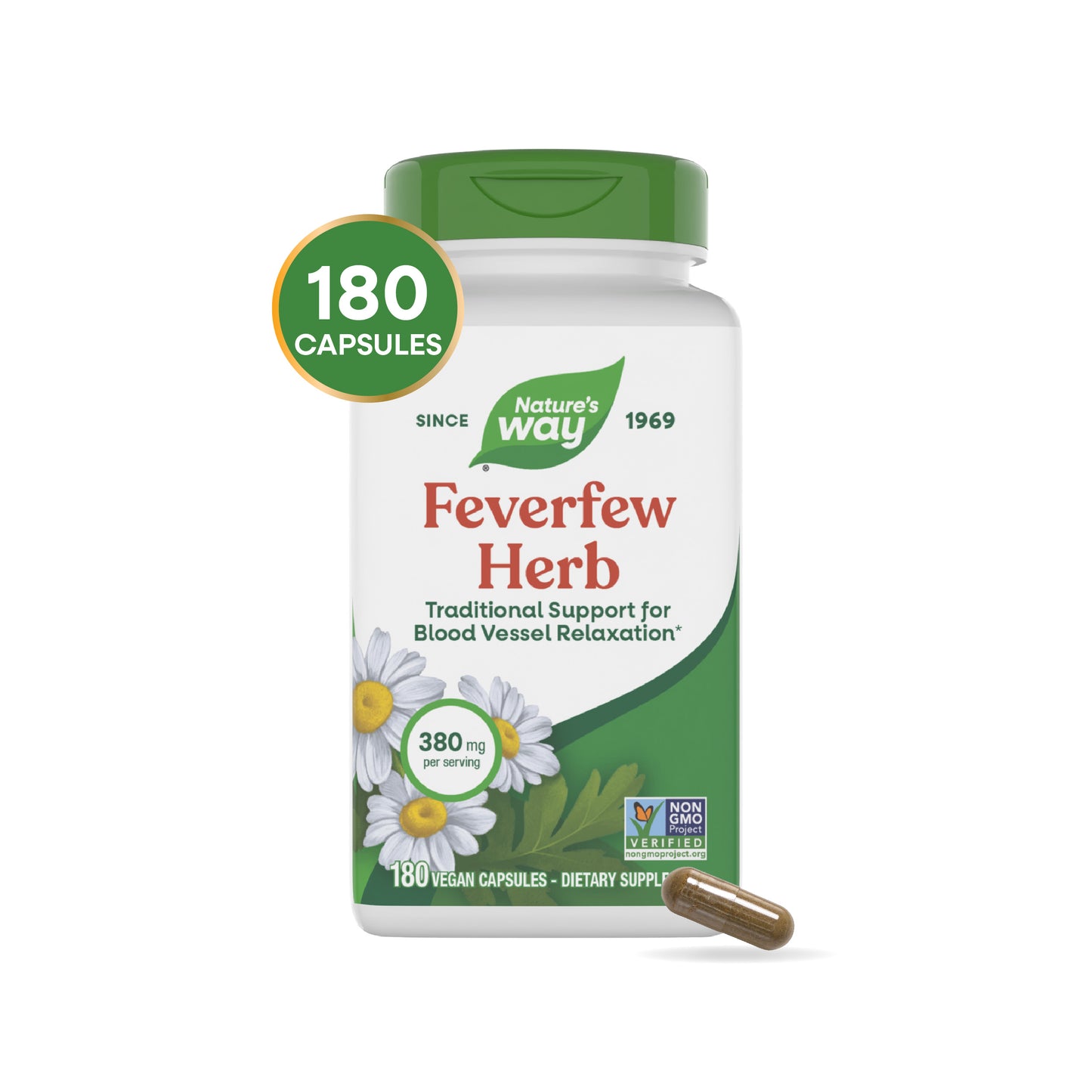 <{%MAIN8_12808%}>Nature's Way® | Feverfew Herb
