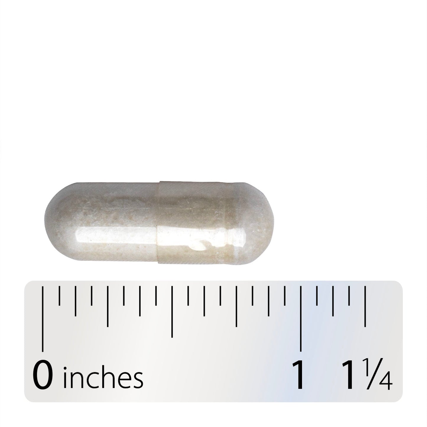 <{%MAIN4_01787%}>Nature's Way® | GS-500 Glucosamine Sulfate - Capsule and ruler