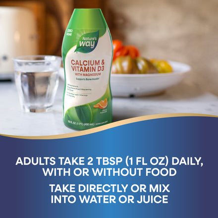 Calcium & Vitamin D3 Supplement Facts