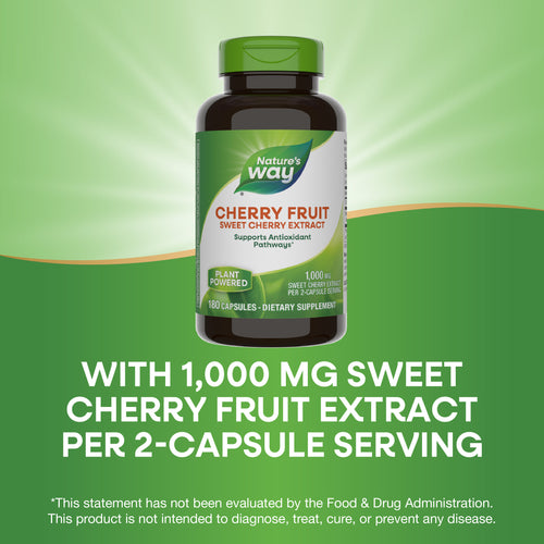Nature's Way® | Cherry Fruit Sweet Cherry Extract Sku:08540