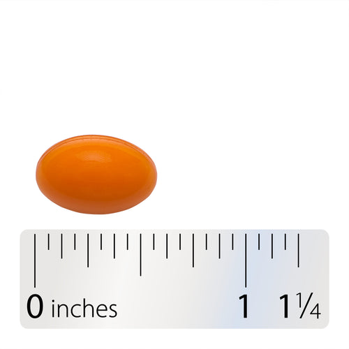 Nature's Way® | CoQ10 - Softgel and ruler Sku:06202