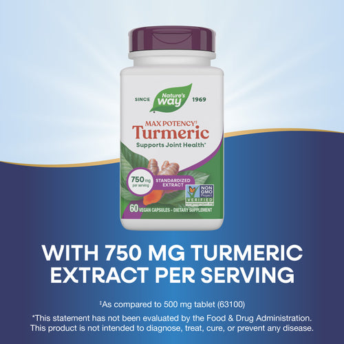 Nature's Way® | Turmeric Max Potency Sku:10260