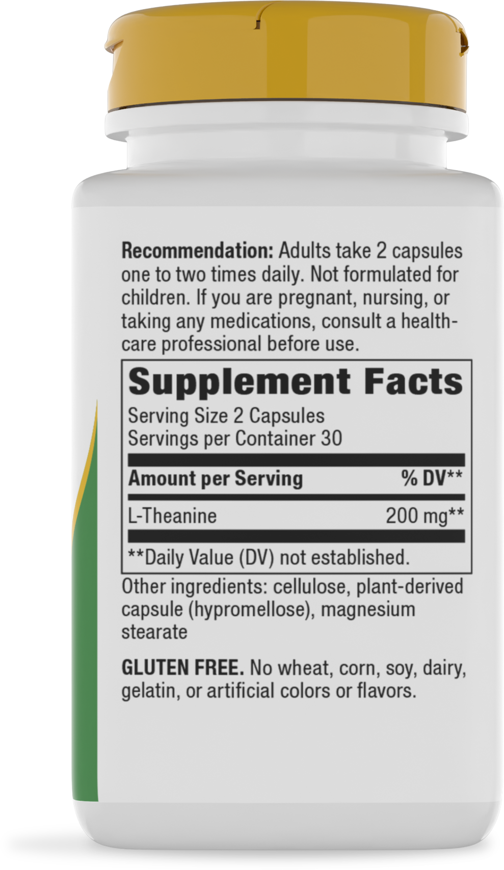 <{%MAIN2_09556%}>Nature's Way® | L-Theanine - right side of pack