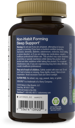 Nature's Way® | Sleep Well Gummies - left side of pack Sku:13920