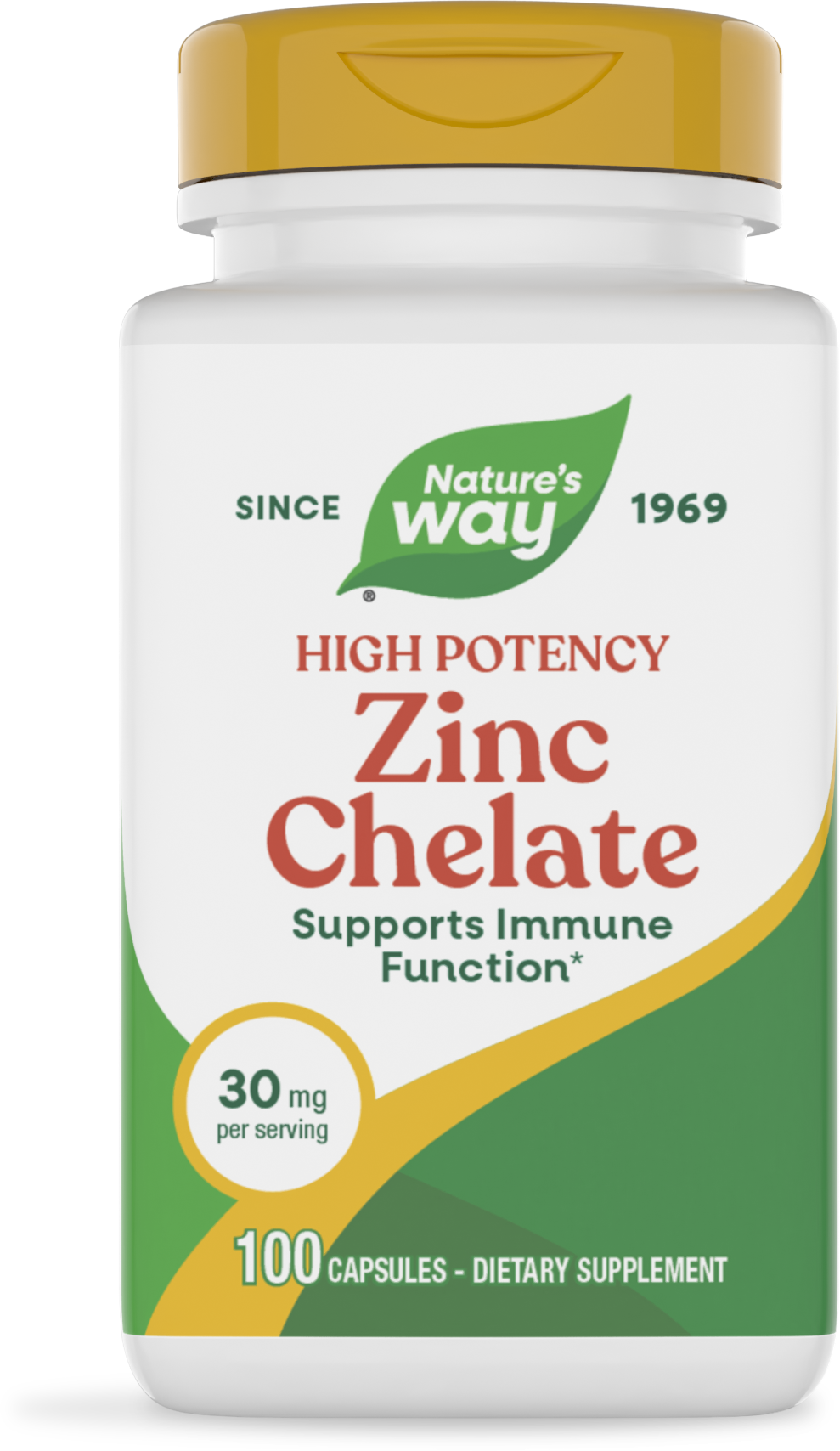 <{%PRIMARY_41091%}>Nature's Way® | Zinc Chelate, 100 capsules