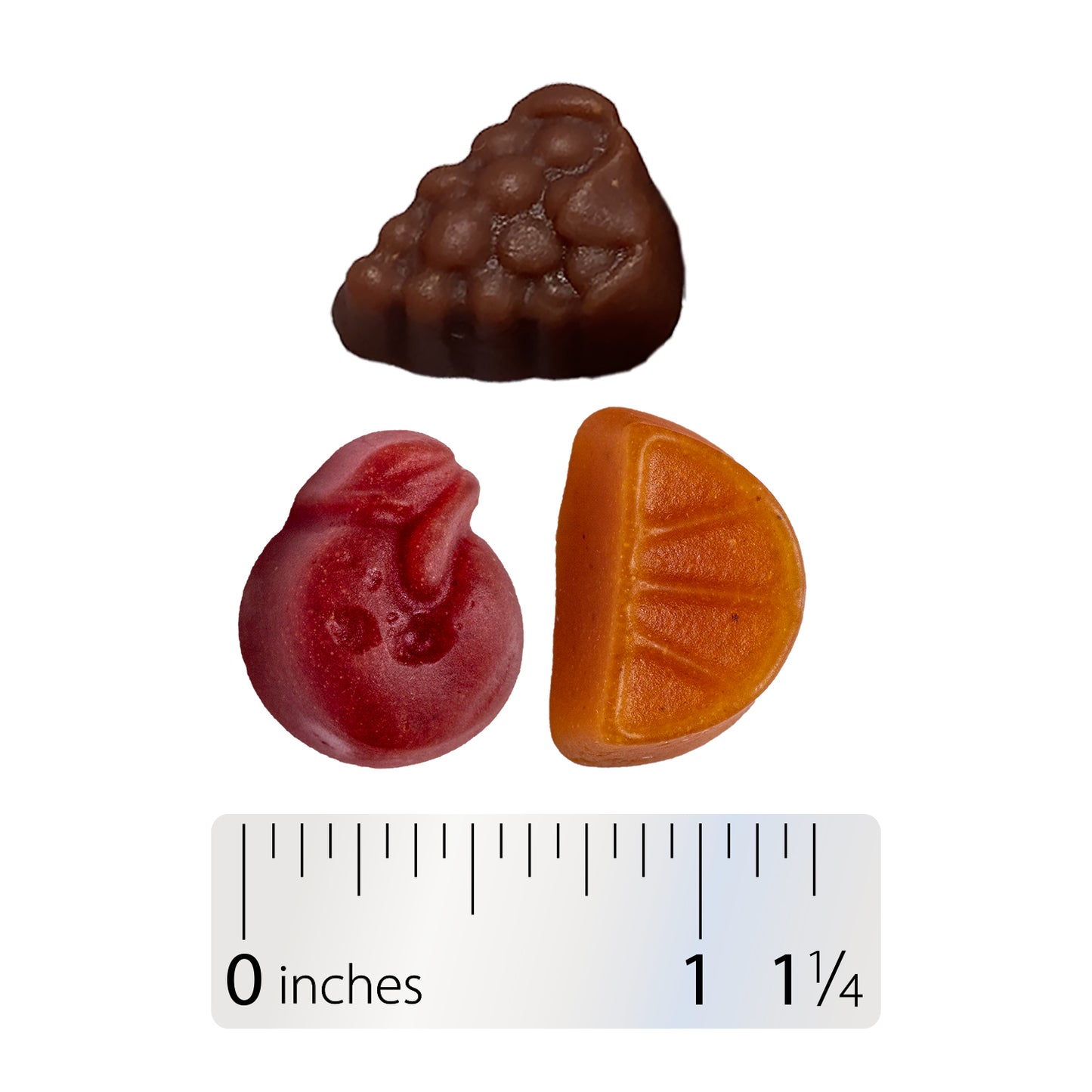 <{%MAIN4_15898%}>Nature's Way® | Alive! Premium Men's 50+ Gummy Multivitamin - Gummy and ruler