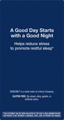 Nature's Way® | Sleep Tonight - back of pack Sku:00458