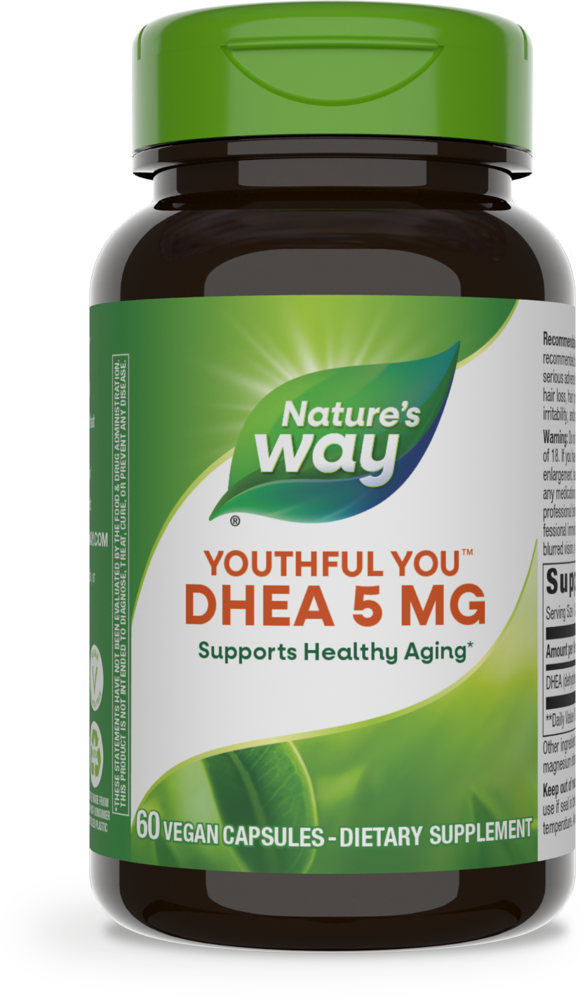 <{%PRIMARY_05006%}>Nature's Way® | Youthful You DHEA 5mg, 60 capsules
