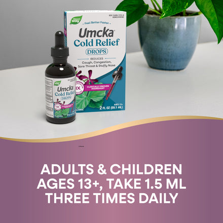 Umcka® Cold Relief Drops Supplement Facts