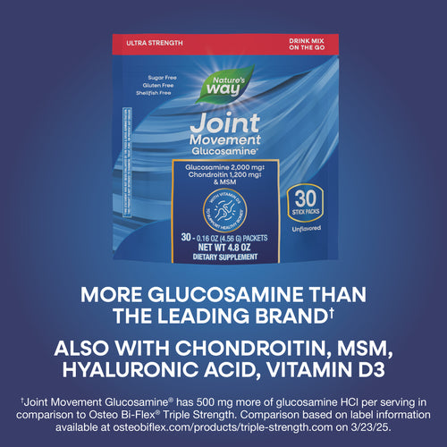 Nature's Way® | Joint Movement Glucosamine Drink Mix Sku:15488